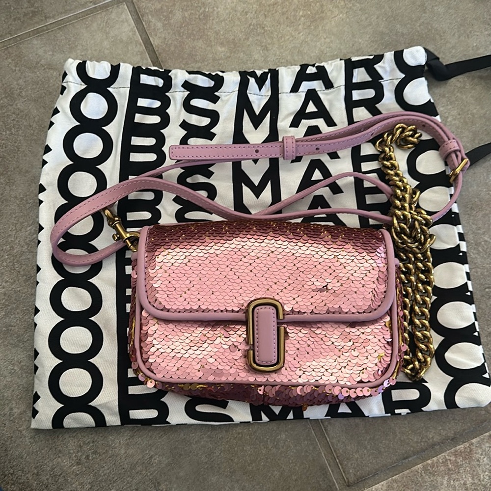 Marc Jacobs mini J sequin bag
